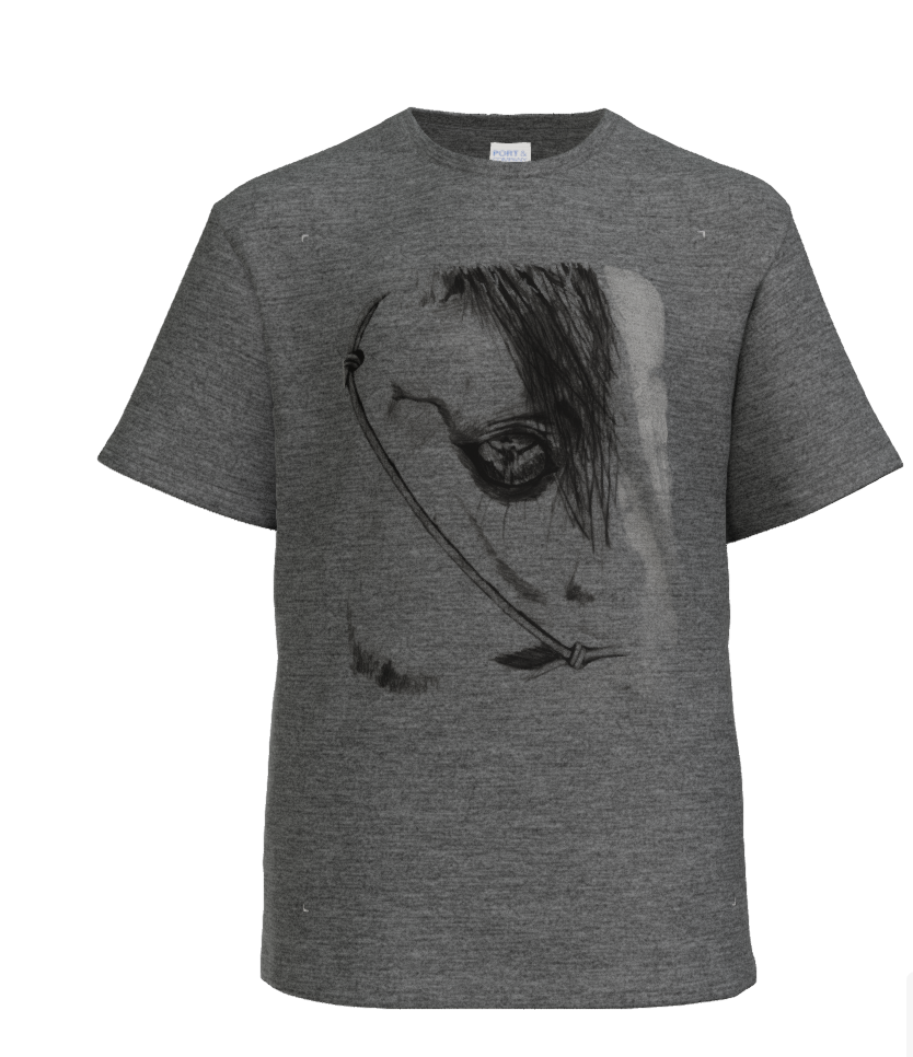 Maddy Lou Designs " In the eye of a Horse" Pencil Drawing