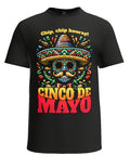 Chip, Chip Hooray Cinco De Mayo black t-shirt