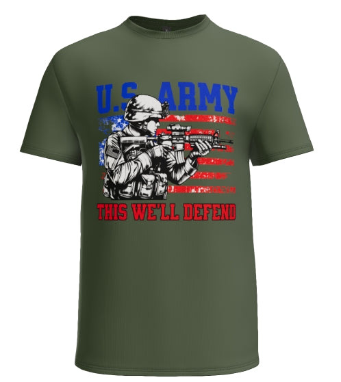 U.S Army This we'll Defend Military T-Shirt