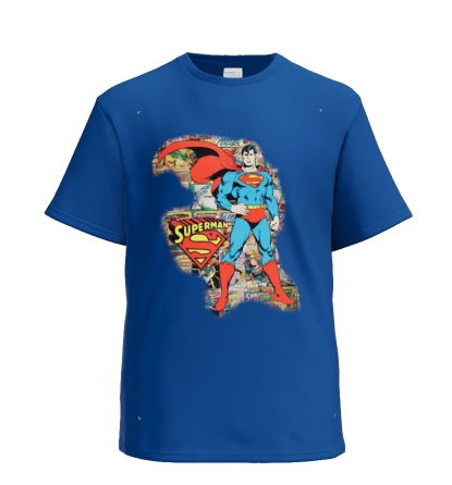 Vintage Comic book cover Superman Design