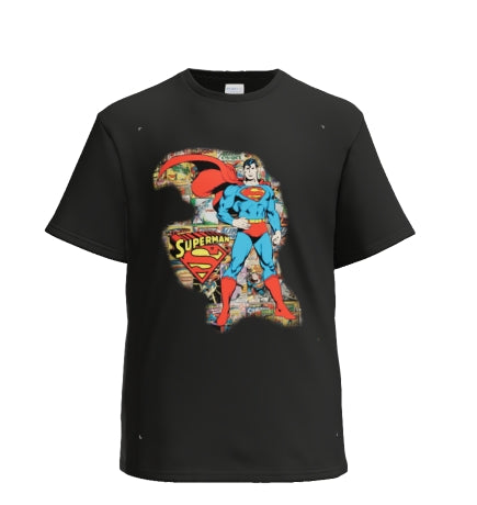Vintage Comic book cover Superman Design