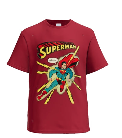 vintage comic book Superman " It tickles" T-shirt