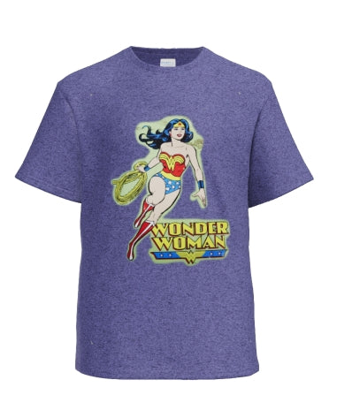 Vintage Comic book Wonder Woman T-shirt Design